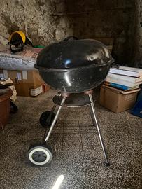 Braciere americano con ruote