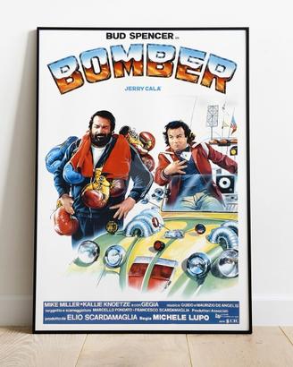 Poster Locandina Film "Bud Spencer Bomber"