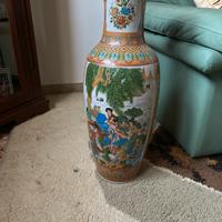 Vaso ceramica decorazione giapponese