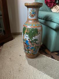 Vaso ceramica decorazione giapponese