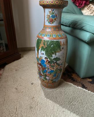 Vaso ceramica decorazione giapponese