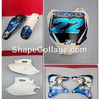 KIT PLASTICHE YAMAHA YZF 250 2001 2002 YZ F WR F