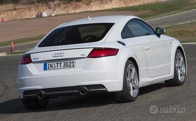 Posteriore TT mk3 (portellone, paraurti, fari)