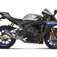 Yamaha r1 termignoni terminale decatalizzatore gp2