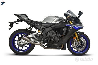 Yamaha r1 termignoni terminale decatalizzatore gp2