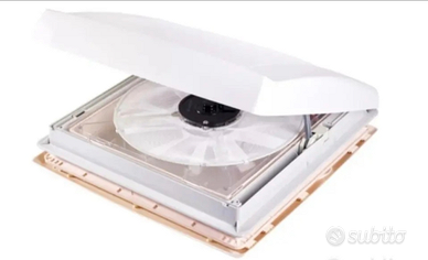 Oblò Thule vent 40x40 con ventola camper