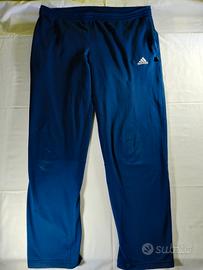 Pantaloni Tuta Adidas Blu XL - Condizioni Perfette