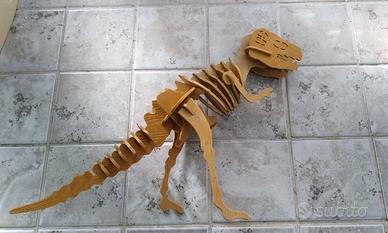 Scheletro di dinosauro in 3D