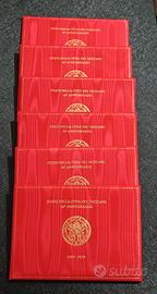 6 Folder vuoti Vaticano 2019