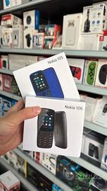 NOKIA 105/106 DUAL SIM NERO CELLULARE NUOVO
