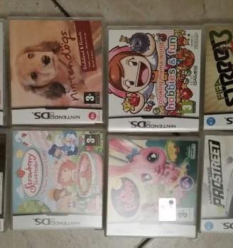 Giochi nintendo ds originali con custodie
