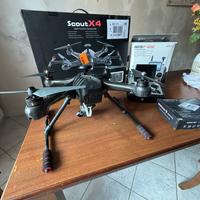 Drone Scout X4 con Action Cam