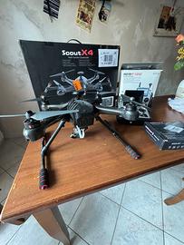 Drone Scout X4 con Action Cam