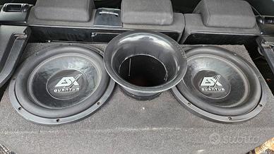 Coppia di subwoofer + amplificatore