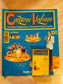collezione 100 fascicoli+ 101 MC Canzoni italiane 