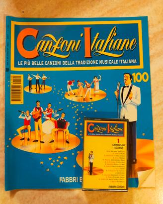 collezione 100 fascicoli+ 101 MC Canzoni italiane 