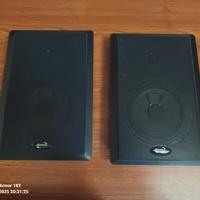 coppia altoparlanti slim  surround dynavox  2 vie