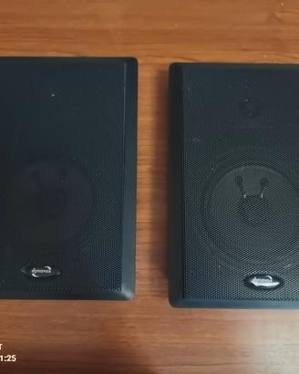 coppia altoparlanti slim  surround dynavox  2 vie