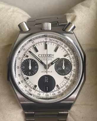 Citizen 67-9356 Bullhead Octagon Panda Bianco