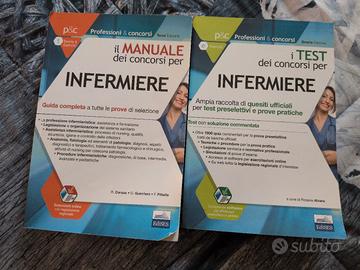 Il MANUALE dei concorsi per infermiere  + TEST 