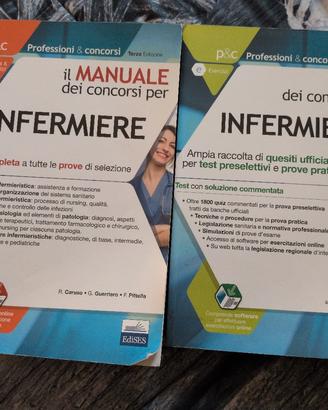 Il MANUALE dei concorsi per infermiere  + TEST 