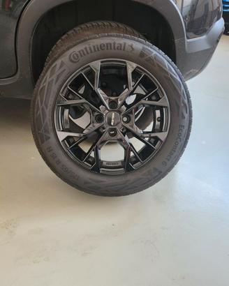 cerchi in lega con gomme invernali 