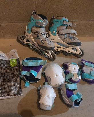 Roller e protezioni Oxelo 