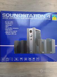 4 casse e sub woofer per conosle