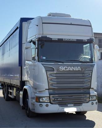 Scania r450 e6 centinato mt 9.54 intard 2016