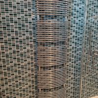 Scaldasalviette acciaio cromato- design moderno