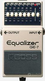 Pedale Equalizzatore Per Chitarra BOSS GE-7