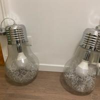 Lampade a sospensione lampadina gigante