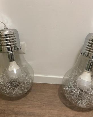 Lampade a sospensione lampadina gigante