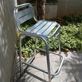 sgabello in alluminio 
