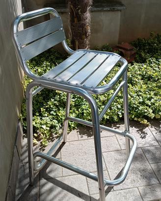 sgabello in alluminio 
