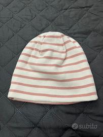 Cappellino Primigi Taglia 0-3 Mesi Bianco e Rosa