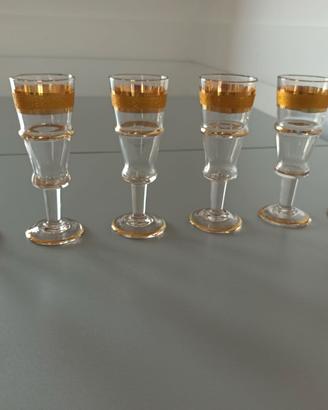 Bicchierini per liquori vintage anni 50