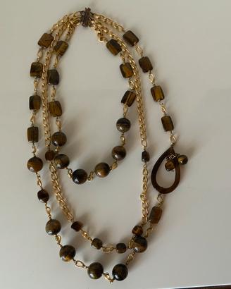 Collana occhio di tigre