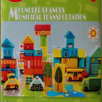 Blocchi di costruzione in legno