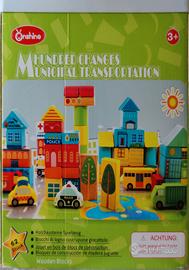 Blocchi di costruzione in legno