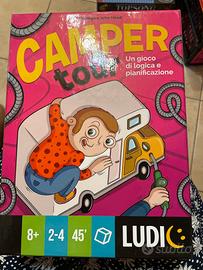 Gioco da tavolo camper tour
