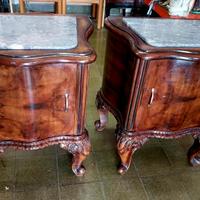 coppia comodini vintage