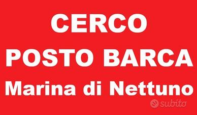 Posto barca tutto l'anno