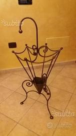 Porta ombrello ferro battuto