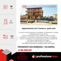 Appartamento 9O mq in centro con posto auto