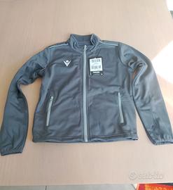 felpa Macron zip senza cappuccio 