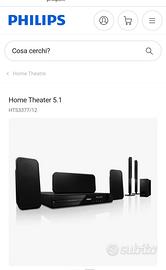 Home theatre 5.1 Philips