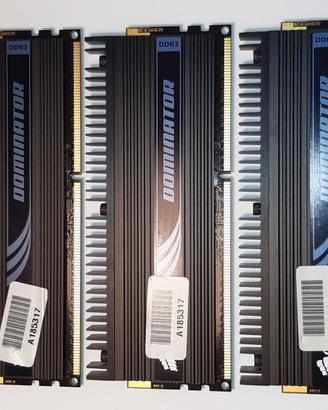 Memorie CORSAIR DOMINATOR 3x1GB DDR3 DIMM per desk