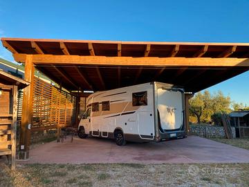Camper  Semi Integrale Mobilvetta P86,Ducato 180Cv