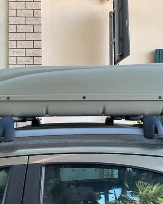 Box tetto originale FIAT 360 L + barre originali P